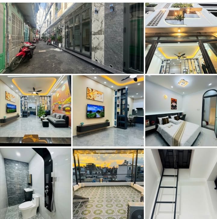 Nhà Phố Xây Mới Gò Vấp - 3PN, 4 Lầu, Hướng Tây Nam