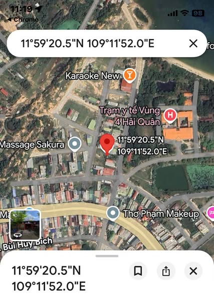 Đất nền Mỹ Ca Cam Ranh 113.9m² giá 3.727 tỷ - Sổ đỏ chính chủ!