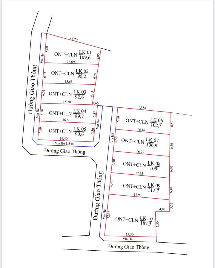 Đất nền Quang Trung - Thủy Nguyên, Hải Phòng: Sổ đỏ, 102m², Dưới 500 Triệu