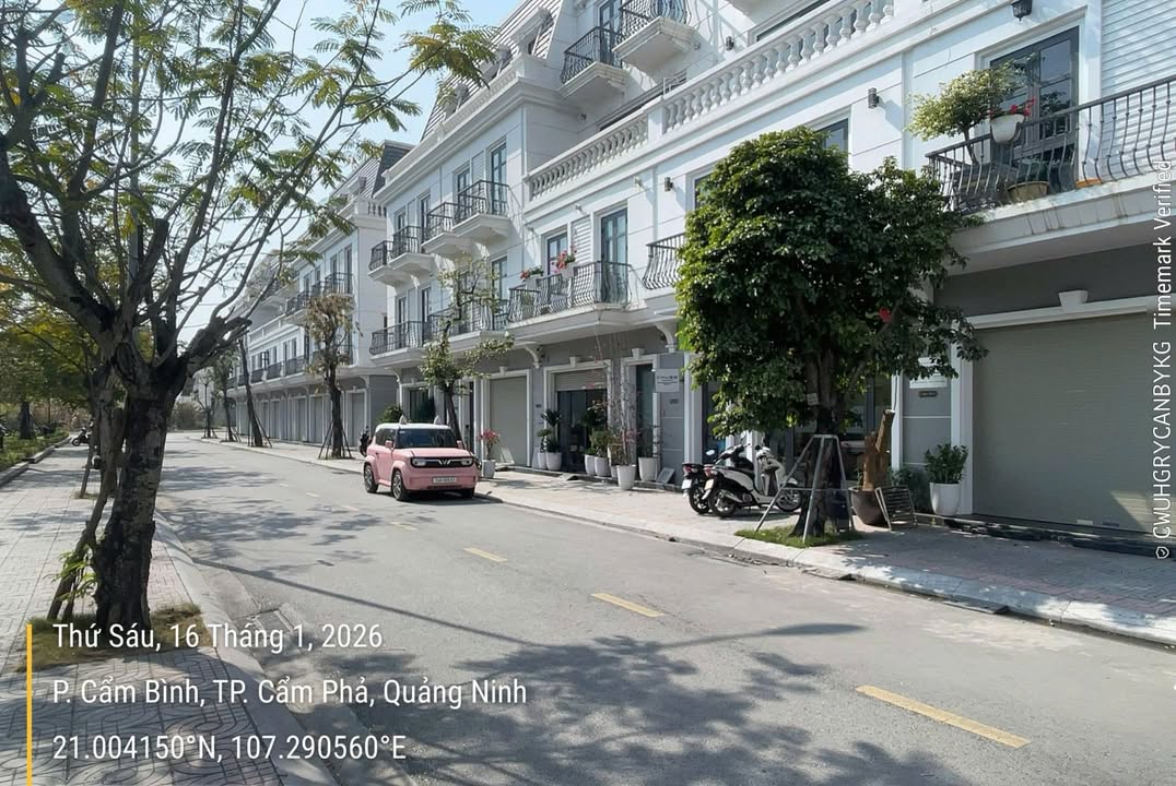 Đất nền shophouse Cẩm Phả 75m² - Vị trí đắc địa, Pháp lý rõ ràng!