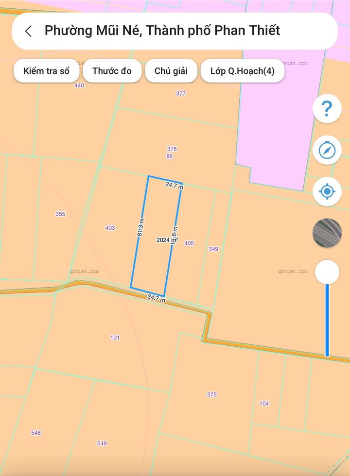 Đất Nền Mũi Né 2024m² Sổ Hồng Riêng - Giá Thỏa Thuận