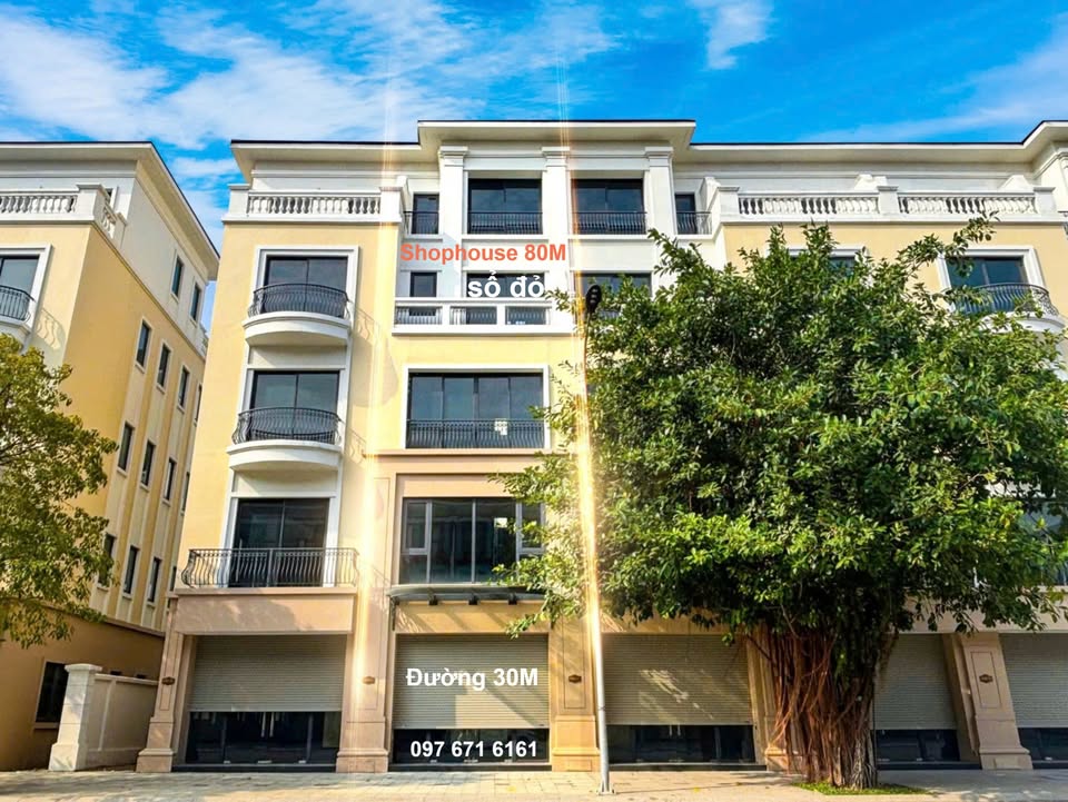 Shophouse 80m² Mặt Tiền Đại Lộ Kinh Doanh - Vinhomes Ocean Park 2