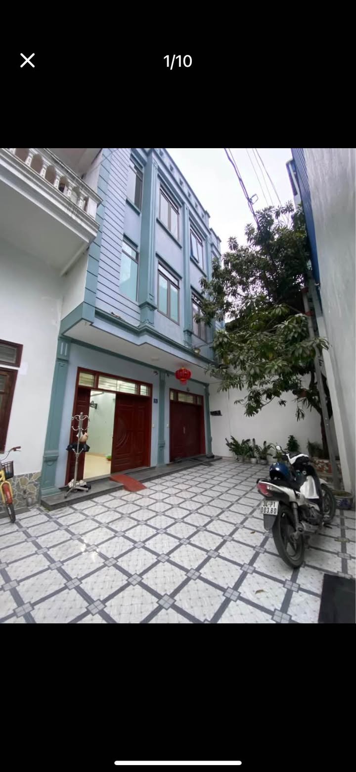 Nhà riêng 3 tầng Ngõ 33 Tô Hiến Thành, Nam Định 60m² - Giá tốt hiếm có!