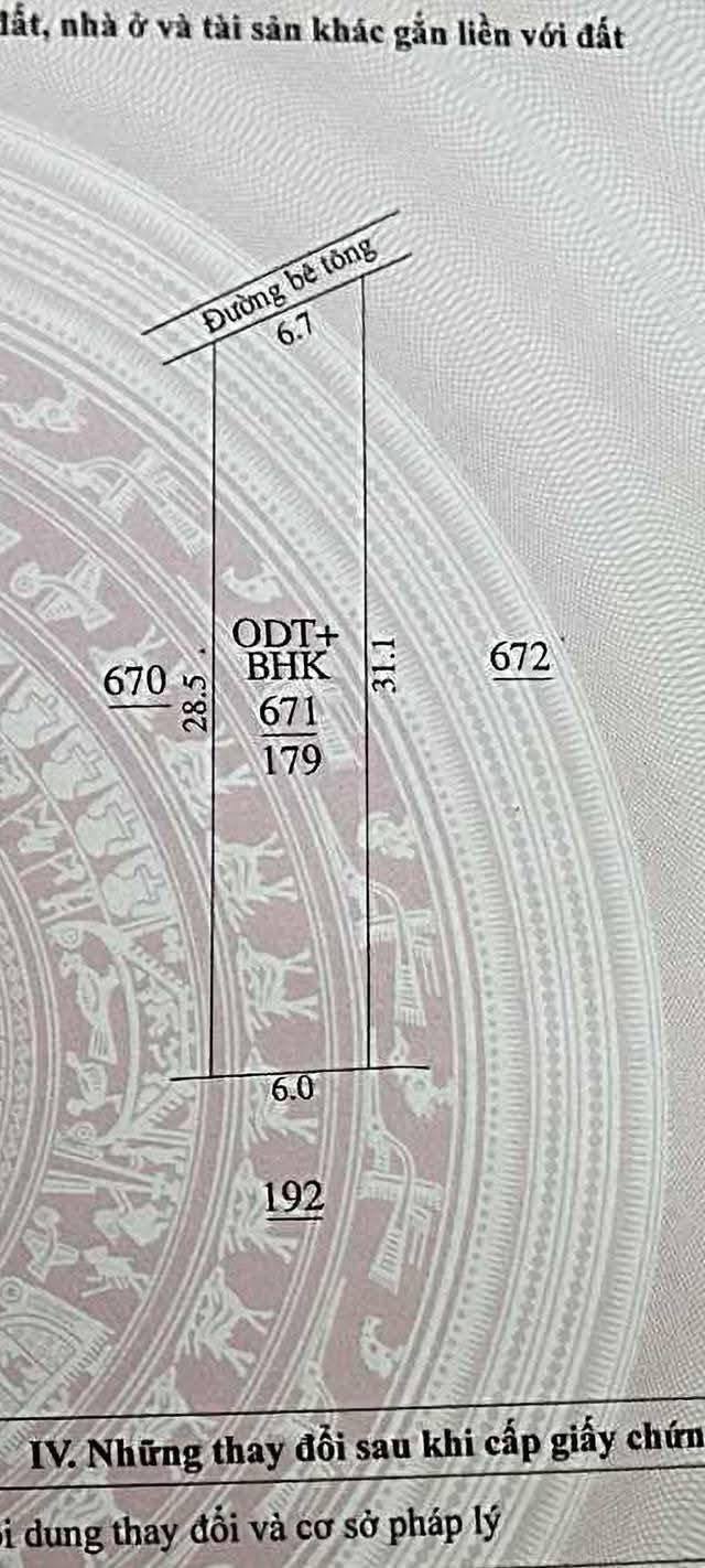 Đất nền Phổ Ninh, Đức Phổ 179m² giá 300 triệu - Sổ đỏ chính chủ!