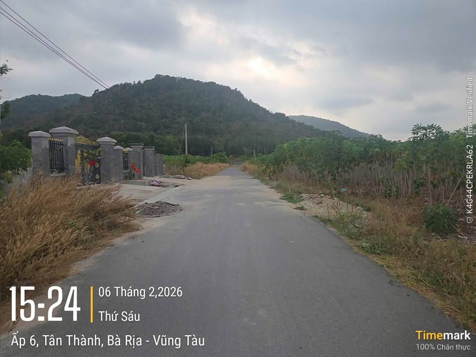 Đất Vườn 732m² Tóc Tiên, Phú Mỹ - View Núi, Khí Hậu Mát Mẻ, Giá 3.3 Tỷ