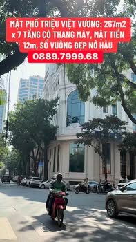 Bán nhà mặt phố Triệu Việt Vương 267m² - Mặt tiền kinh doanh đắc địa!