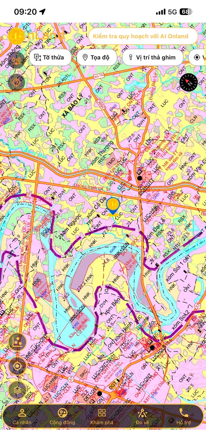 Đất Nền Phú Bình, Thái Nguyên - 660m² Sổ Đỏ, Sát Chợ, Giá Chỉ 6xx Triệu