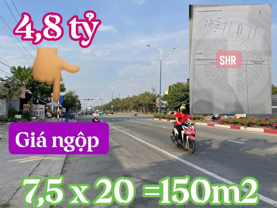 Đất nền Thủ Dầu Một 150m² - Sổ đỏ chính chủ, giá tốt hiếm có!