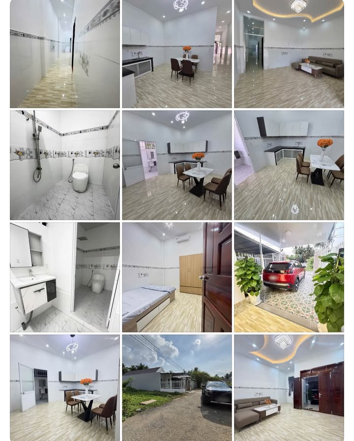 Nhà 116m² Sổ Đỏ Tại Bến Tre - Sẵn Sàng Đón Tết, Ô Tô Đậu Cửa