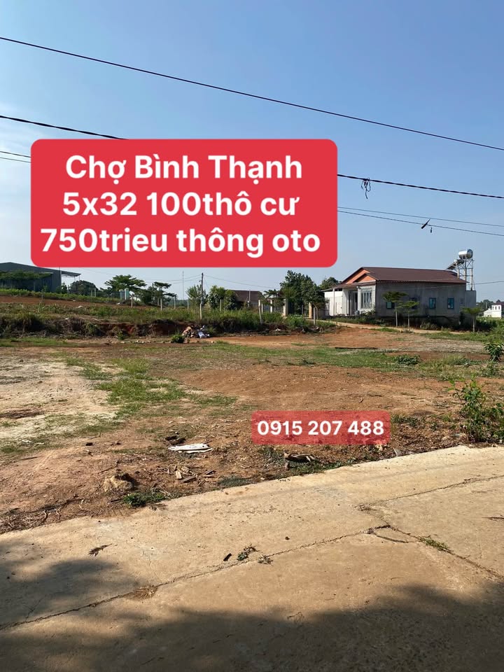 Bán Đất Thổ Cư 100m² Đường Thanh Bình, Đà Lạt - Sổ Đỏ Sẵn Sàng