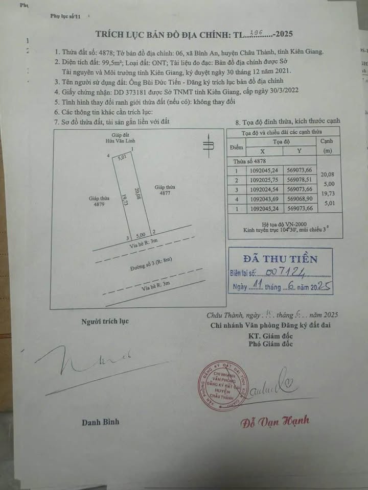 Đất nền Quốc lộ 63 Rạch Giá 100m² - Sổ đỏ chính chủ!