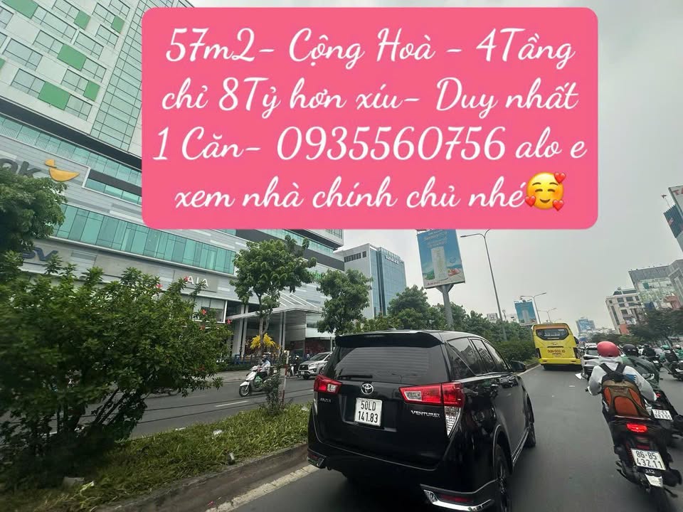 Nhà Riêng Cộng Hòa, Tân Bình 57m² - Sổ Hồng Sẵn, Công Chứng Ngay!