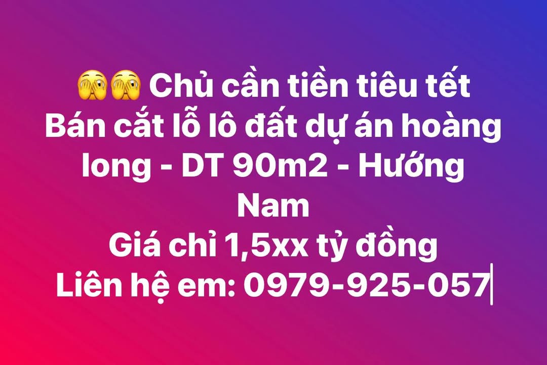 Đất nền Yên Thanh Uông Bí 90m² 1.5 tỷ - Sổ đỏ chính chủ!