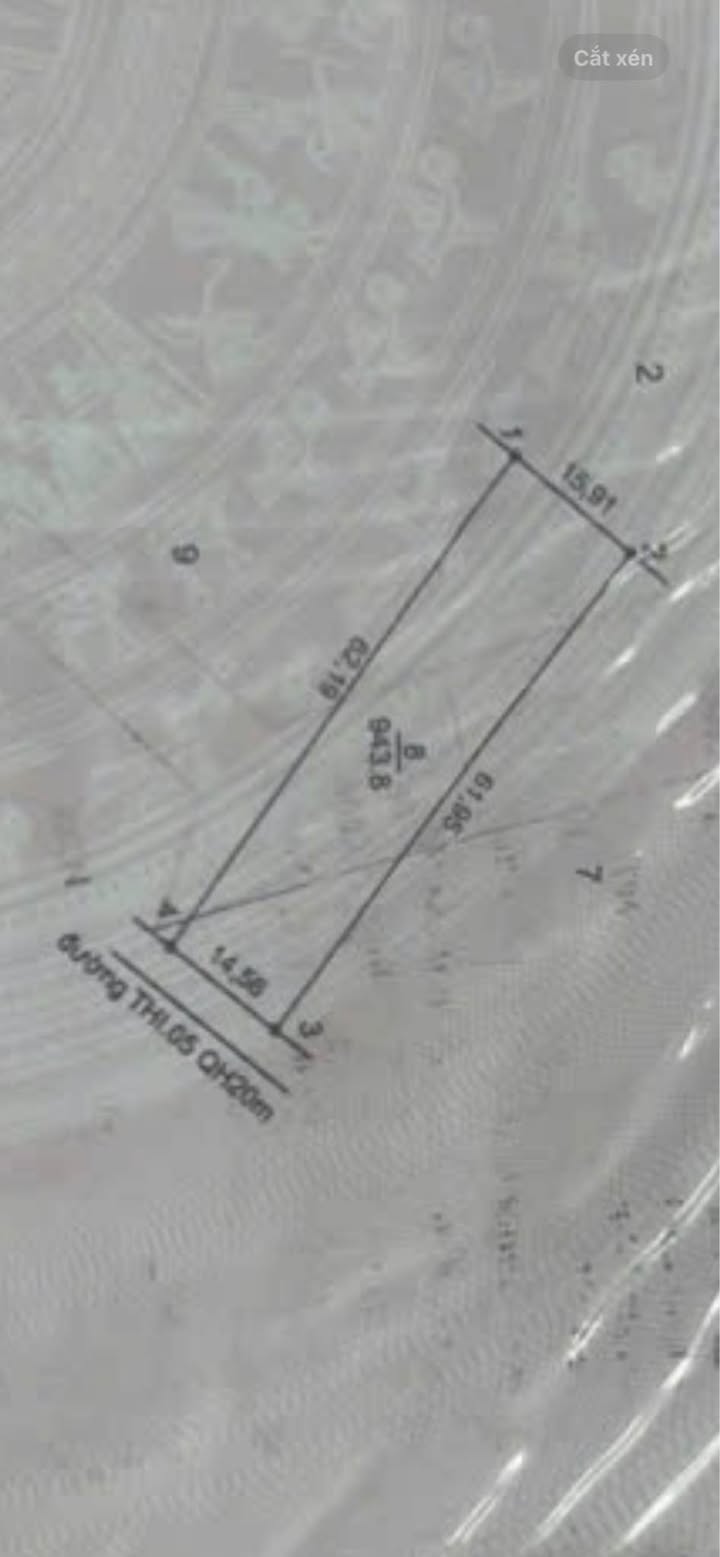 Bán Đất 870m² Mặt Tiền Tân Hiệp, Tân Uyên - Giá Đầu Tư 47.8 Tỷ