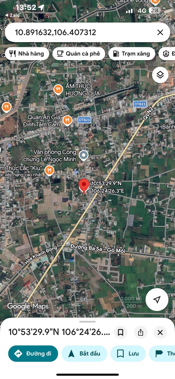 Đất Vàng Hậu Nghĩa - Đức Hòa: 1200m² Thổ Cư, 2 Sổ Hồng, Giá 7 Tỷ