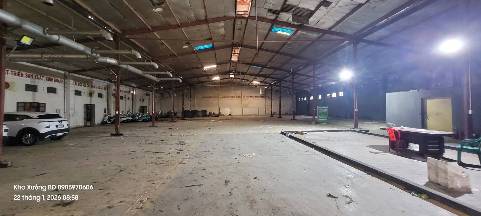 Cho thuê kho xưởng 1400m² tại Tuy Phước, Bình Định - Giá 40 triệu/tháng