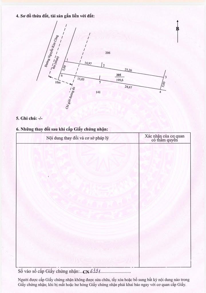 Đất nền Tân An 200m² - Sổ đỏ chính chủ, mặt tiền Nguyễn Kim Công