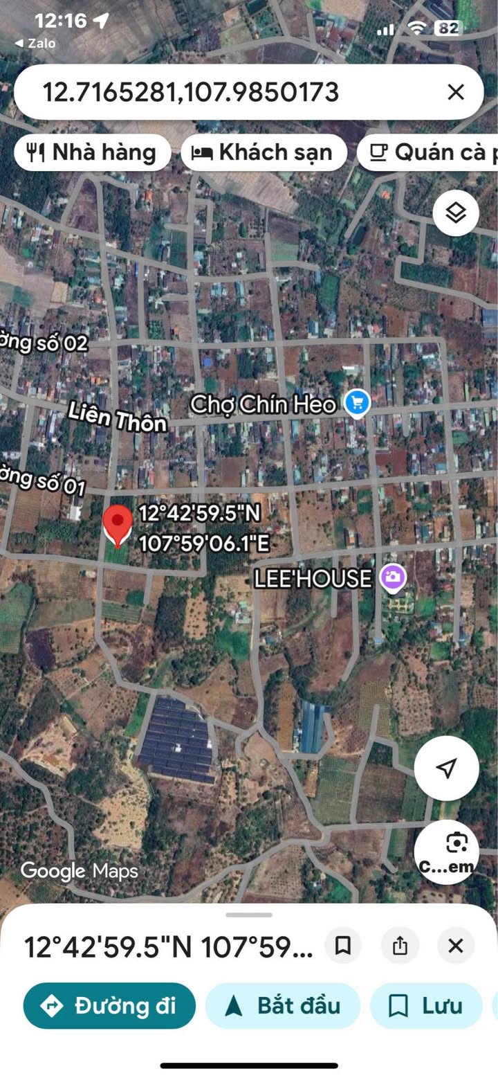 Đất nền Thôn 8 Cư ÊBur Buôn Ma Thuột 420m² - Sổ đỏ chính chủ!