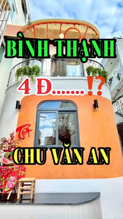Nhà Chu Văn An Bình Thạnh 50m² - 2PN - Hẻm Xe Hơi - 4.85 Tỷ