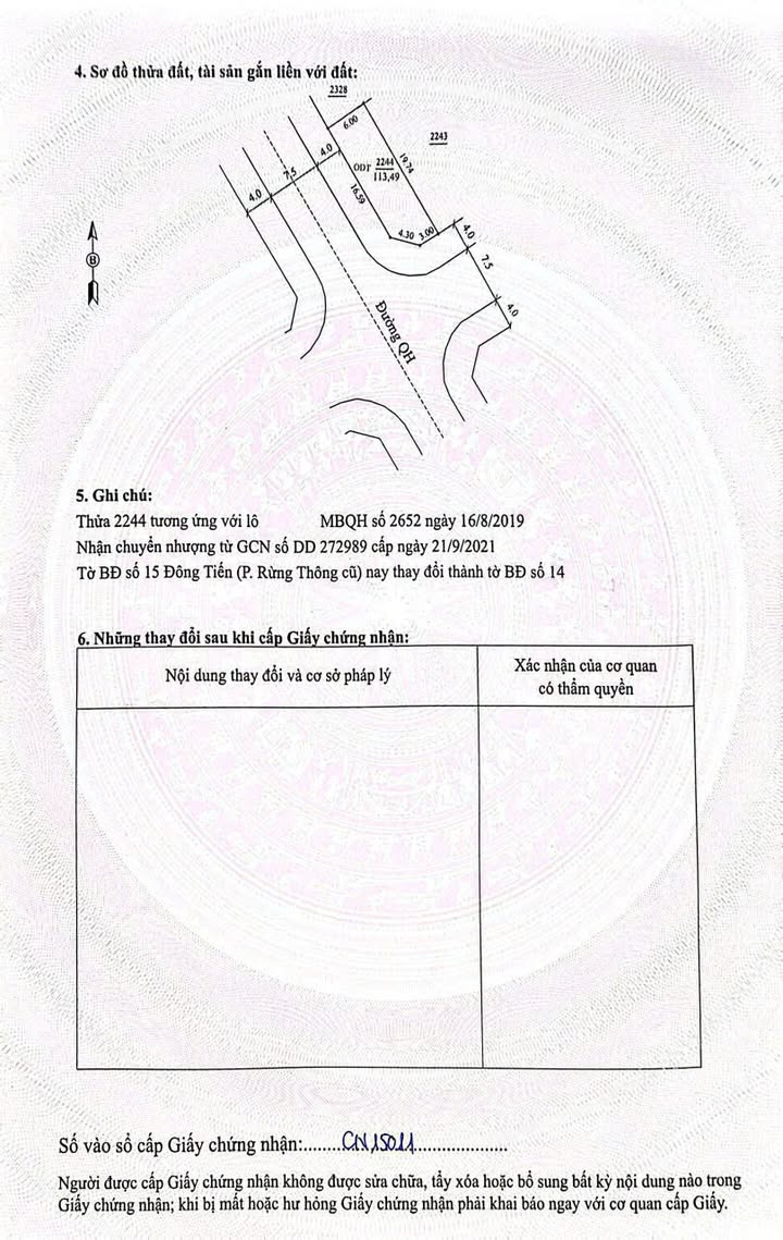 Bán Đất Góc 2 Mặt Tiền 232m² MB2652, Thanh Hóa - Giá Tốt