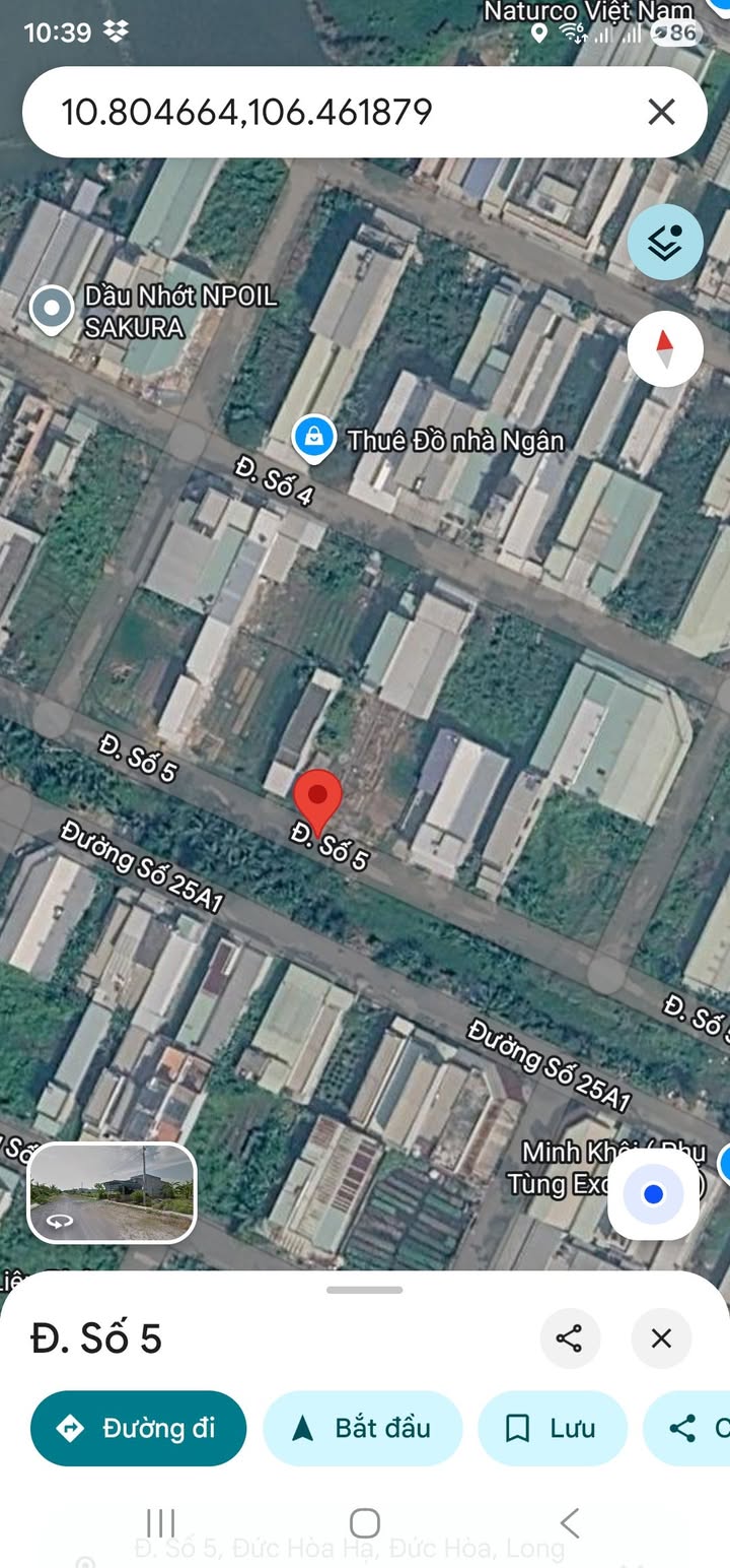 Đất Nền 125m² Sổ Hồng Riêng - Đức Hòa Long An Giá 1.7 Tỷ