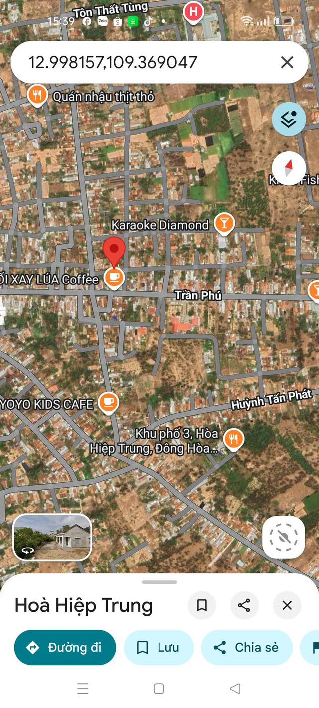 Đất Nền Đông Hòa 180m² Sổ Hồng Thổ Cư, Giá 1.35 Tỷ