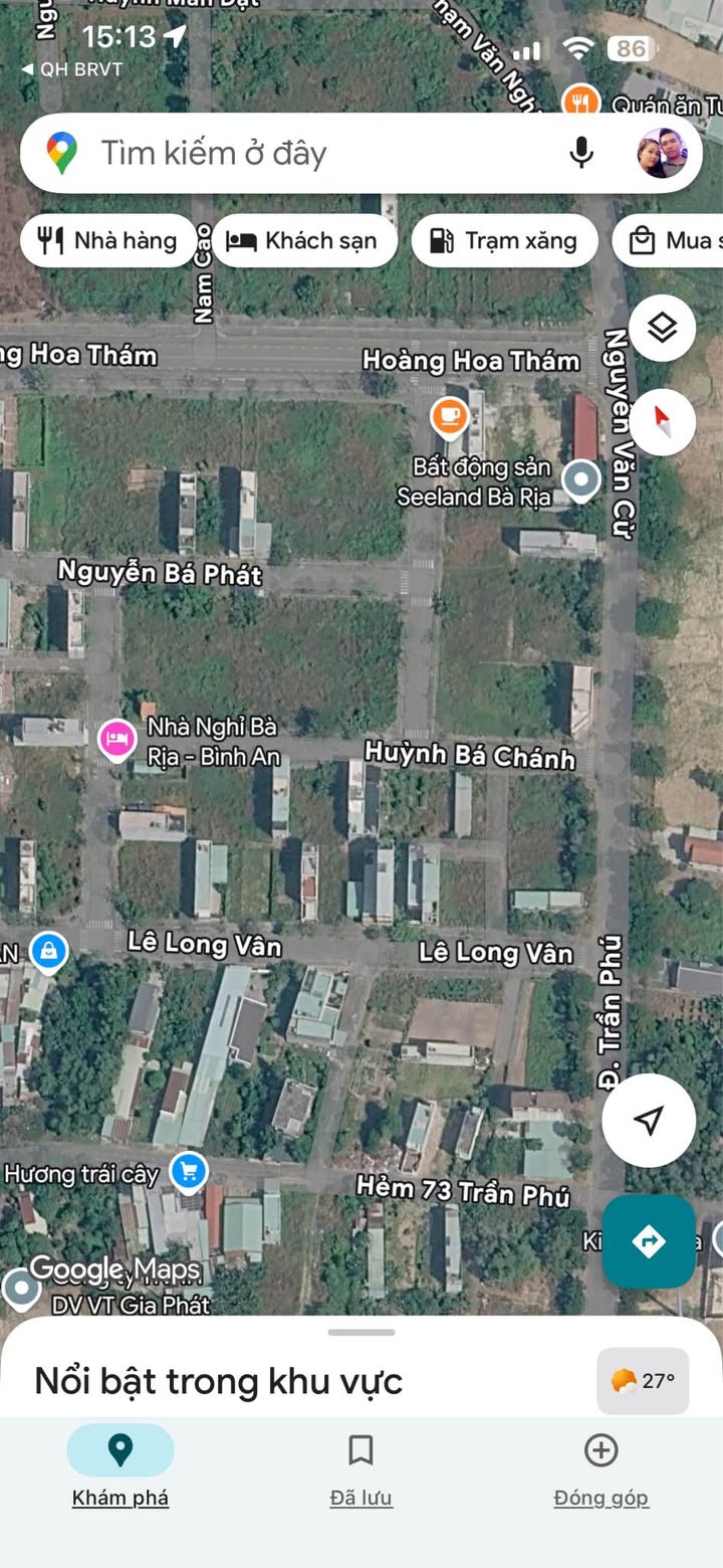 Đất nền TP Bà Rịa 100m² - Sổ hồng chính chủ