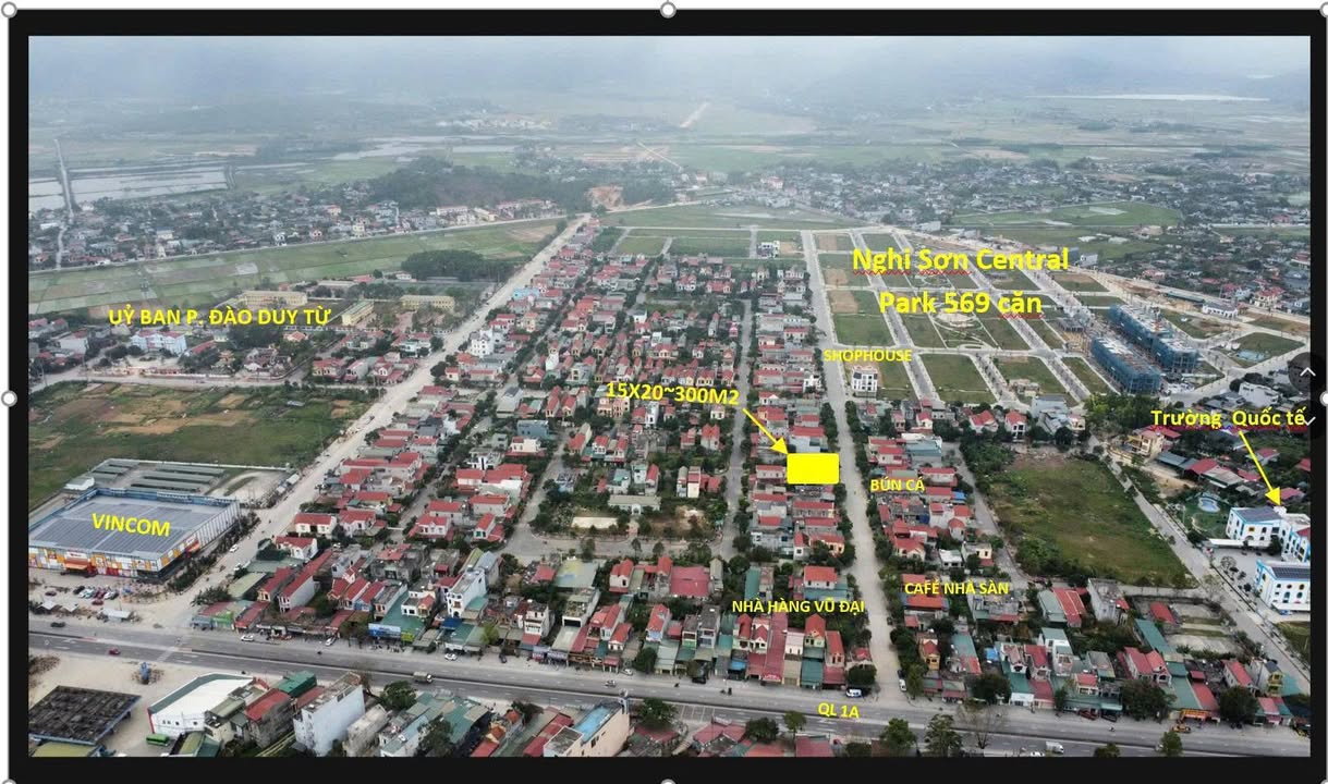 Đất nền TDC Hải Yến Nghi Sơn 150m² - Tiềm năng tăng giá vượt trội!