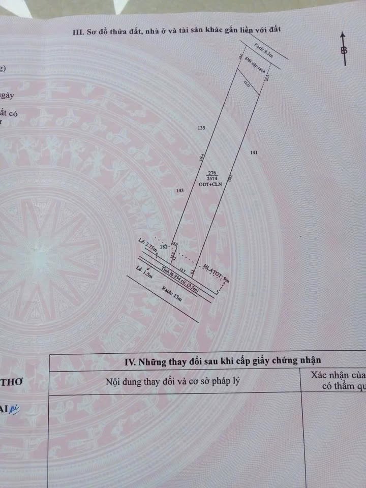 Bán Đất Vườn Nghỉ Dưỡng Cần Thơ - 2574m² Tại Ô Môn, Giá 3.1 Tỷ