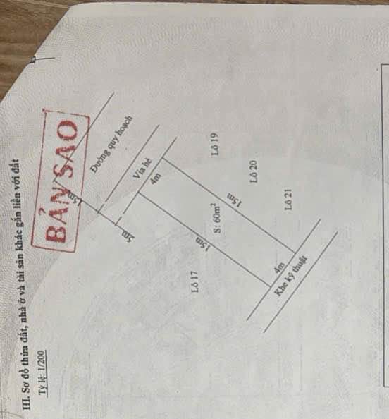 Đất nền Trần Đông, An Dương 60m² 6.6 tỷ - Tiềm năng tăng giá vượt trội!