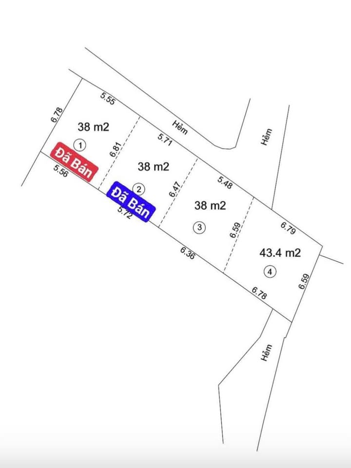 Đất nền Vĩnh Hải Nha Trang 38-43.4m² – Pháp lý rõ ràng!