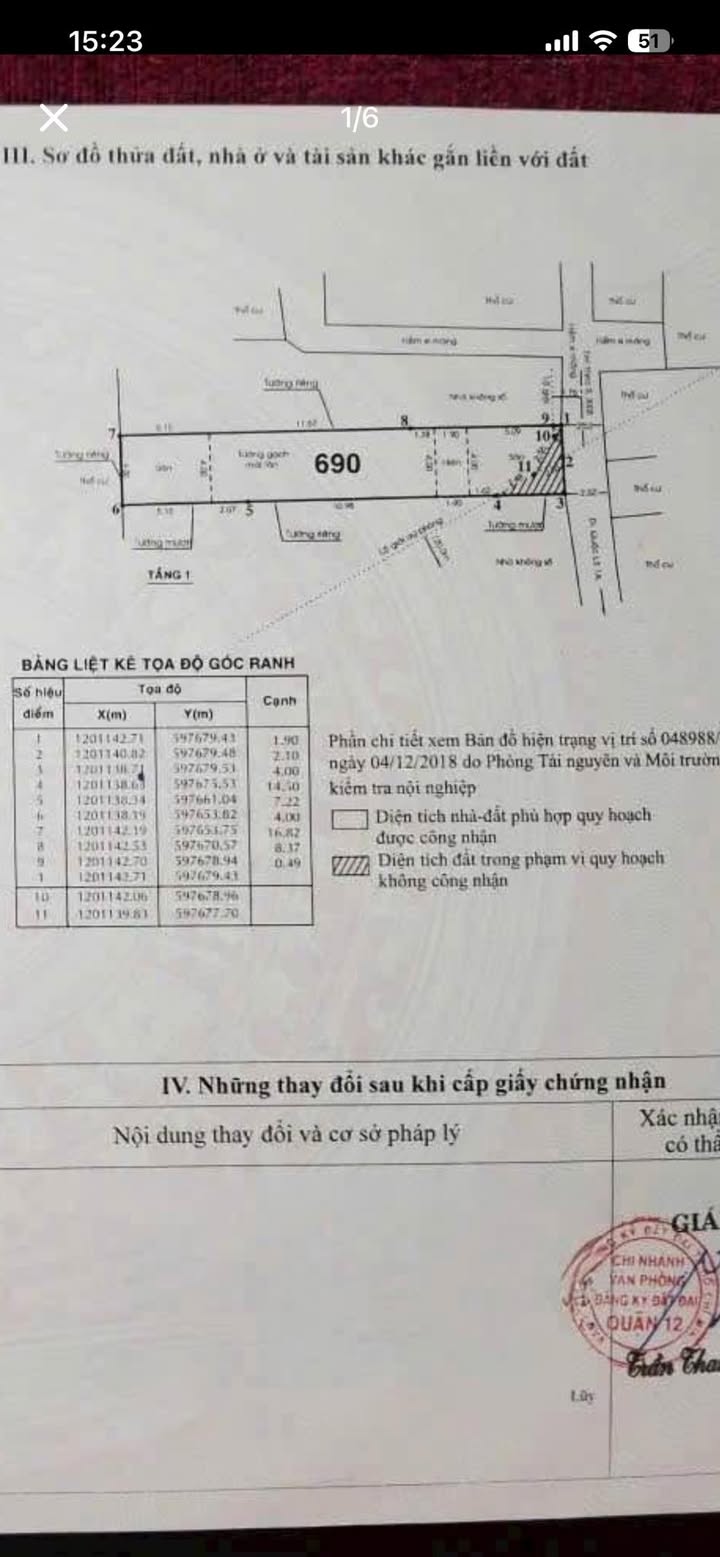 Bán Gấp Nhà 100m² Q.12 - Hẻm 3 Gác, Giá 4.3 Tỷ