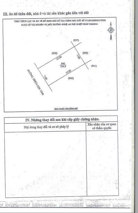 Đất nền Lê Văn Miến, TP Vinh 105m² - Tiềm năng tăng giá vượt trội!