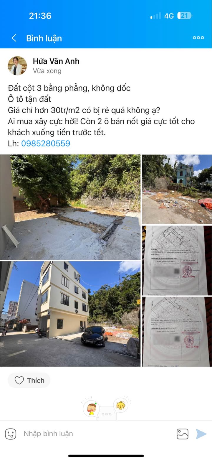 Đất nền Hạ Long 61-74m² Cột 3 - Tiềm năng tăng giá!