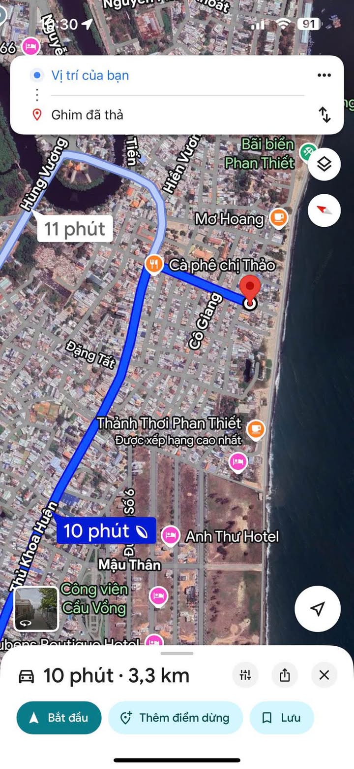 Mặt Tiền Võ Văn Dũng, Phan Thiết - Nhà C4 103m² Gần Biển 80m - Giá 3.8 Tỷ