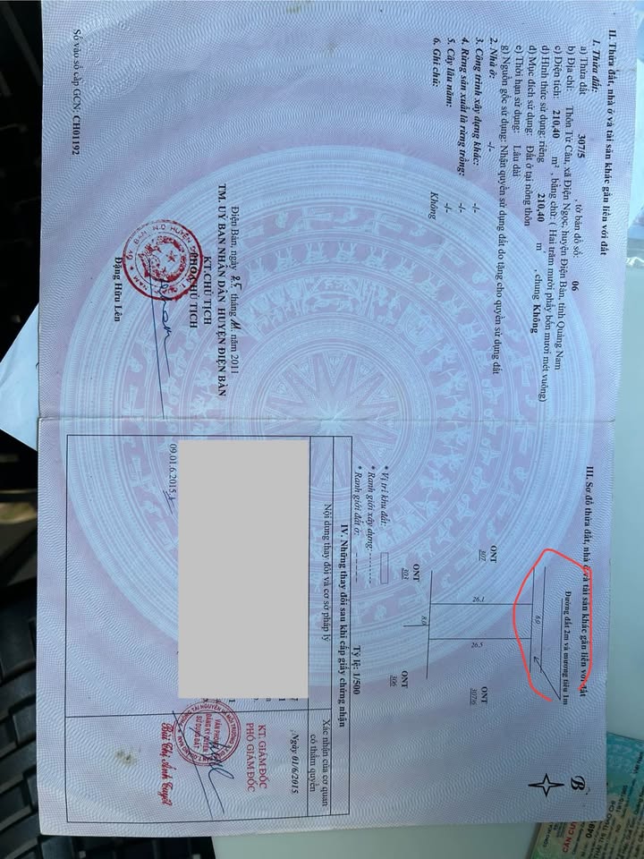 Đất nền Tứ Câu - Điện Ngọc, Đà Nẵng 210m² - Đường to ô tô vào tận nơi!