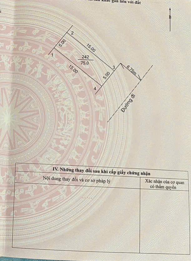 Đất Nền Ba Vì 75m² - Sổ Đỏ Full Thổ Cư, Sát Chùa Thông