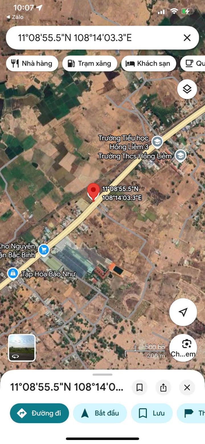 Bán đất mặt tiền QL1A Phan Thiết 1700m² giá 1.3 tỷ - Tiềm năng tăng giá!