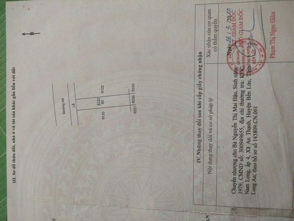 Đất nền Bến Lức 80m² chỉ 2 tỷ - Tiềm năng tăng giá vượt trội!