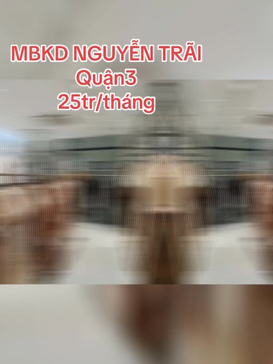 Văn phòng cho thuê Quận 5 Nguyễn Trãi 110m² - Vị trí trung tâm