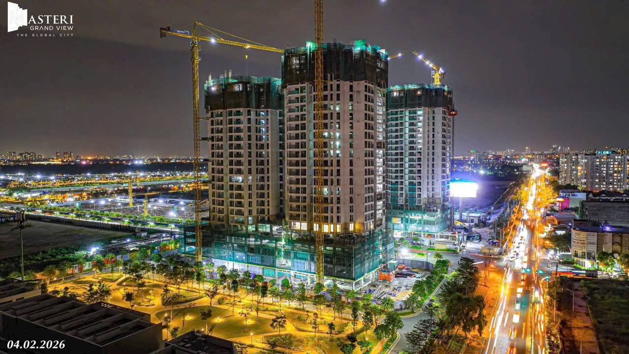 Căn hộ The Global City 80m² - Giá từ 8.5 tỷ - Sẵn sàng đón chủ mới