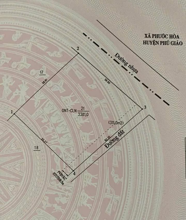 Đất nền Bình Mỹ, Bắc Tân Uyên 400m² – Sổ đỏ chính chủ, đường nhựa 56m!