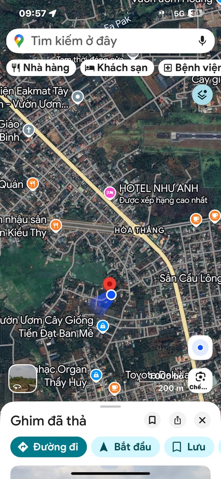 Nhà Mặt Tiền Đường Nhựa Hòa Thắng - Kinh Doanh Sầm Uất, Giá 1.25 Tỷ