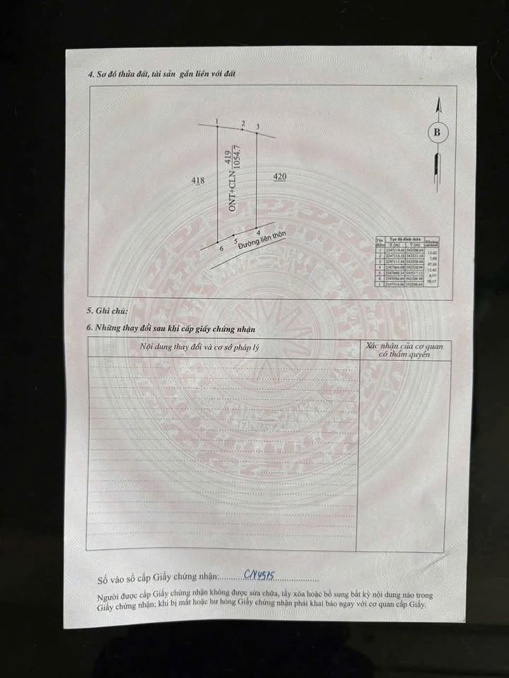 Bán Đất 1054.7m² Thổ Cư Xã Thành Sơn, Phú Thọ - Giá Tốt Trước Tết
