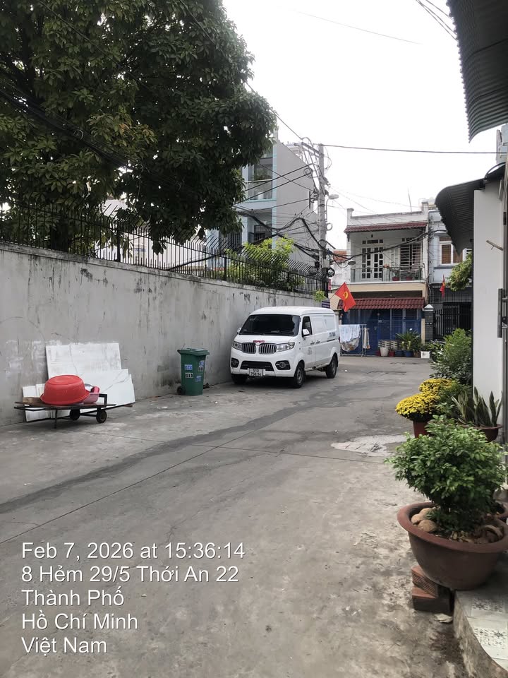 Nhà Quận 12 Thới An 40m² - Sổ hồng sẵn, ô tô vào tận nhà!