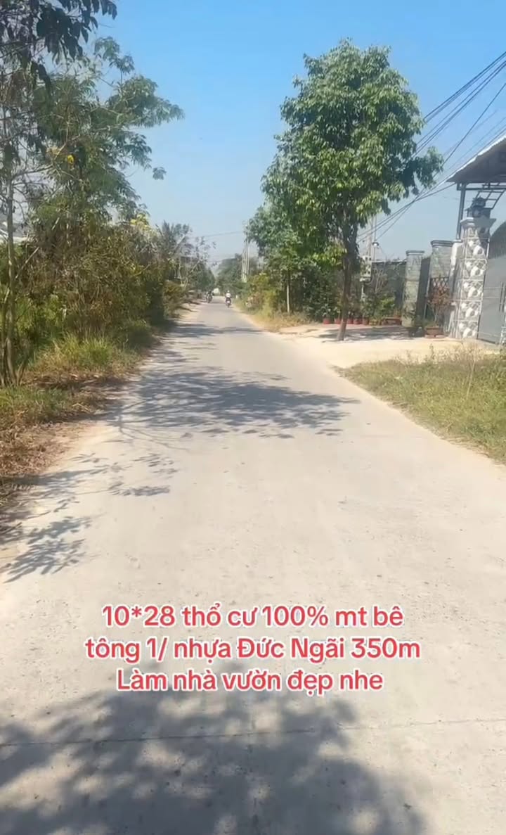 Đất Củ Chi 280m² Sổ Hồng Riêng - Giá 1.6 Tỷ, Thích Hợp Làm Kho/Nhà Vườn