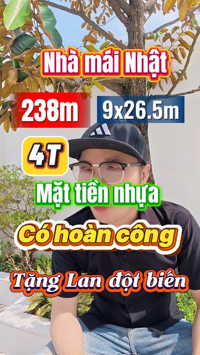 Nhà Mái Nhật 238m² Mặt tiền đường nhựa Mỹ Lộc - Sổ hồng sẵn sàng