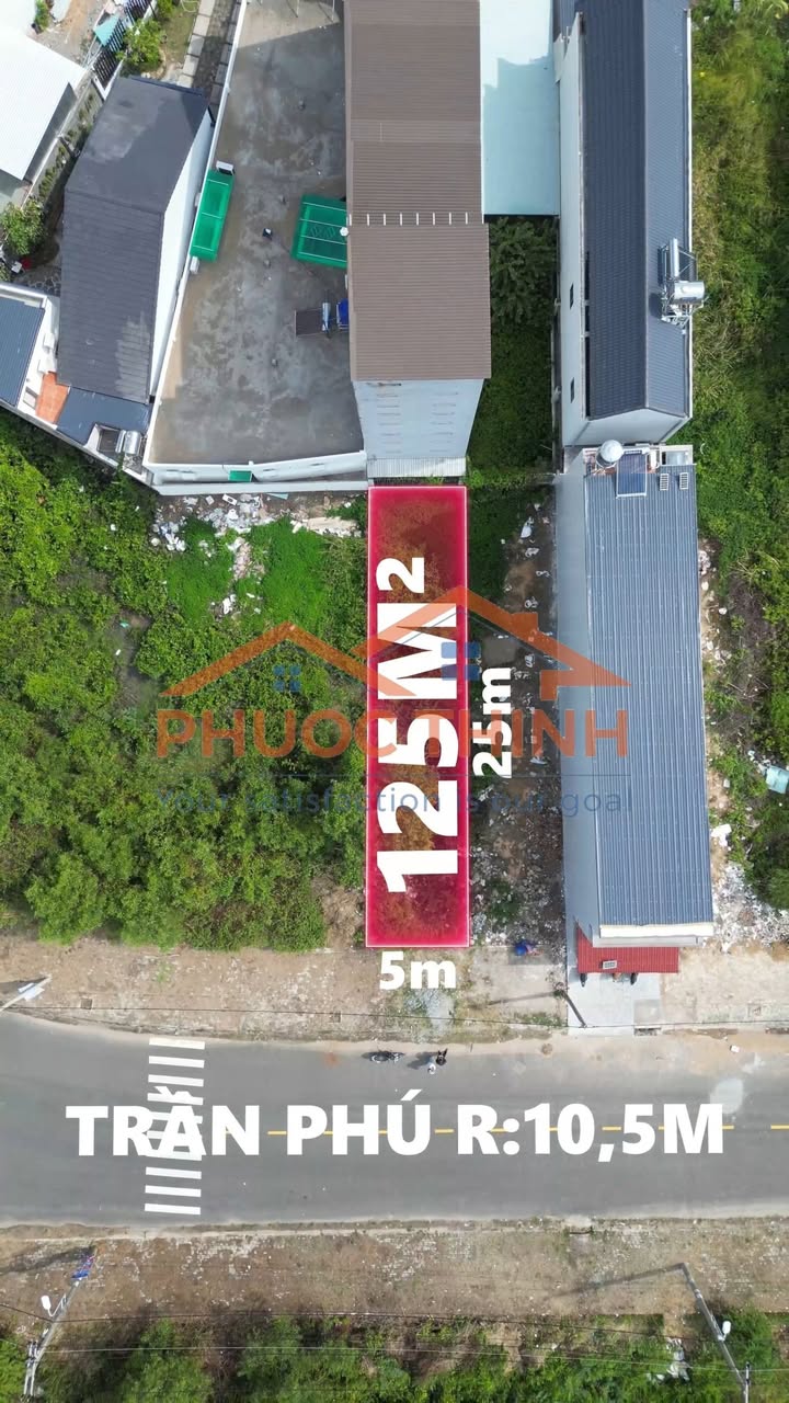 Đất nền Đường Trần Phú Hà Tiên 125m² - Sổ đỏ chính chủ!