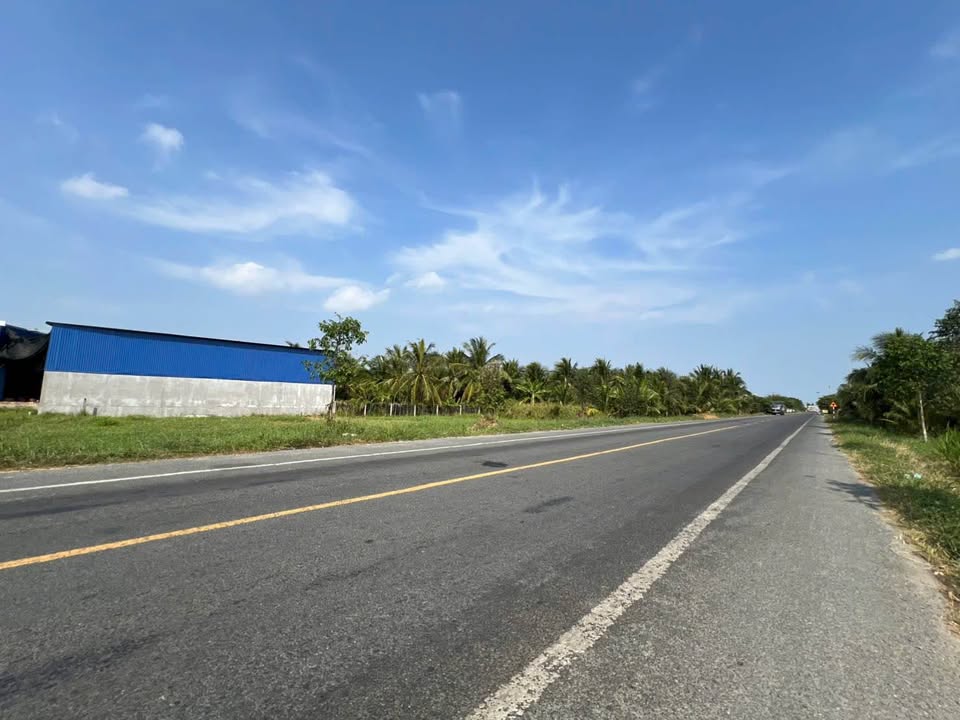 Đất Nền Mặt Tiền TL883 Bến Tre - 3920m² Sẵn Sàng Xây Kho Xưởng