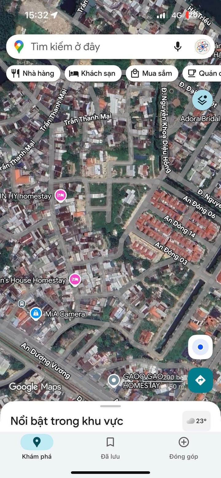 Bán Đất Tặng Nhà 2 Tầng 93m² Cạnh An Đông Villa, Huế - Giá 2.3 Tỷ